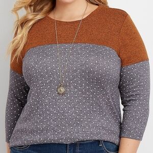 Maurices Lightweight PolkaDot Sweater